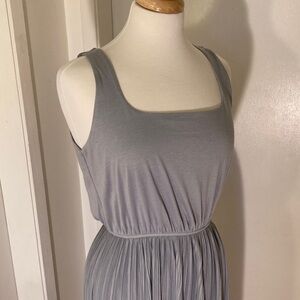 Powder Blue Ballerina Style Oak and Fort Midi Dress